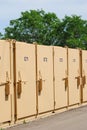 Self storage facility Royalty Free Stock Photo