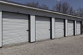 Self storage and mini storage garage units