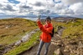 Selfie at Isle of Skye Royalty Free Stock Photo