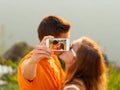 Selfie - Kissing Couple