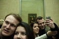 Selfie Mona Lisa Royalty Free Stock Photo