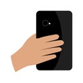 Selfie photographic concept icon