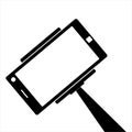 selfie photographic smartphone icon
