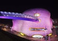 Selfridges Birmingham at night 12 October 2012