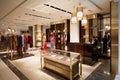 Selfridges department store interior, Gucci shop in London