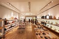 Selfridges department store interior, shoes area in London