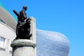 Selfridges and Nelson statue, Birmingham.