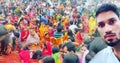 Selibret indian chhat festivel  incredibal Royalty Free Stock Photo