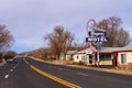 Supai Motel on historic Route 66 in Arizona Royalty Free Stock Photo