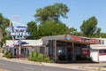 View of the Motels at historic Route 66, Seligman, Arizona, USA Royalty Free Stock Photo