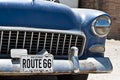 SELIGMAN - front of classic car along Route 66. Royalty Free Stock Photo