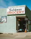 Seligman Grocery Market vintage sign, Seligman, Arizona