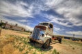 SELIGMAN - Vintage FORD Truck along Route 66 Royalty Free Stock Photo