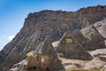 Selime and Ihlara valley in Cappadocia, Anatolia, Turkey Royalty Free Stock Photo