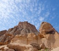 Selime Monastery in Cappadocia, Central Anatolia, Turkey. Selime is a town that was established at the end of Ihlara Valley Royalty Free Stock Photo