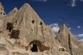 Selime rock-cut monastery in Cappadocia, Turkey,cave temple