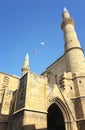 Selimiye Mosque Cathedral of Saint Sophia exterior. Nicosia. Northern Cyprus Royalty Free Stock Photo