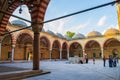 Selimiye Mosque courtyard Edirne city Turkey