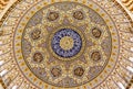 Selimiye Mosque dome interior Royalty Free Stock Photo