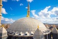 Selimiye Mosque. Dome of Selimiye Mosque from the minaret. Royalty Free Stock Photo