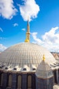 Selimiye Mosque. Dome of Selimiye Mosque from minarets. Royalty Free Stock Photo