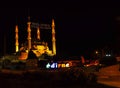 Selimiye Mosque at night. Royalty Free Stock Photo