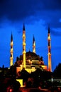 Selimiye Mosque, night, Turkey Royalty Free Stock Photo