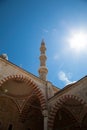 Selimiye Mosque was built by Mimar Sinan in Edirne, Turkey in 1575 during the Ottoman Empire. August 09 2019 Turkey Edirne