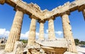 Selinunte, Ruins of the temple of Hera Temple E, Sicily, Italy Royalty Free Stock Photo