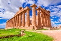 Selinunte temple, Sicily, Italy Royalty Free Stock Photo