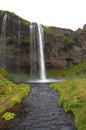 Seljalandfoss waterfall, Iceland. Royalty Free Stock Photo