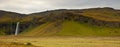 Seljalandfoss Waterfall, Iceland Royalty Free Stock Photo