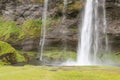 Seljalandsfoss waterfall - Iceland.