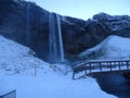 Seljalandsfoss waterfall, iceland