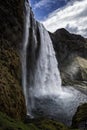 Seljalandsfoss Waterfall Iceland Royalty Free Stock Photo