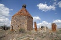 Seljukian Himmet Baba dome  in Kumbet, Seyitgazi, Eskisehir, Turkey Royalty Free Stock Photo