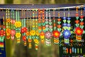 Sell of crafts collars at mexico city