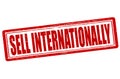 Sell Internationally Royalty Free Stock Photo