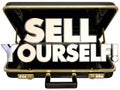 Sell Yourself Briefcase Self Promotion Success