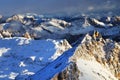 Sella Group in the Dolomites, Italy, Europe