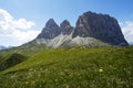 Sella pass Royalty Free Stock Photo