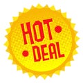 Seller offer - hot deal signage