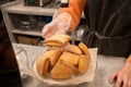 The seller offers cottage cheese cookies