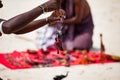 The seller of Souvenirs