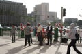 Sellers at tahrir square in Cairo, Egypt