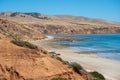 Sellicks Beach on the Fleurieu Peninsula on a bright sunny day in South Australia on January 29th 2020 Royalty Free Stock Photo