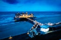 Sellin pier, Ruegen island, Germany at night