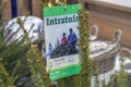 Selling Christmas Trees At The Intratuin Store At Amsterdam The Netherlands 2018 Royalty Free Stock Photo