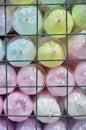 Selling cotton candy, colorful Royalty Free Stock Photo