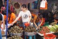 Selling dumplings, the Dragon Boat Festival in China